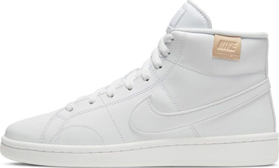 Atlete Nike Court Royale 2 Mid Triple White, goca, UK 4.5, të bardha
