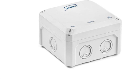 Kuti murale instalimi Simet SNFK11, 110x110x67 mm, IP66, gri