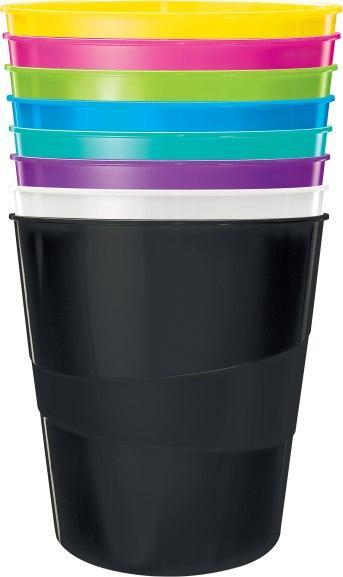 Kosh plehrash Leitz WOW 52781095, 15L, plastikë, i zi