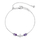 Byzylyk për femra Brosway Magic Purple Fancy FMP114, i argjendtë