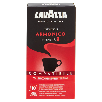 Kapsula kafeje Lavazza Armonico, për sistem Nespresso, 10 kapsula