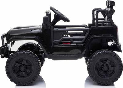 Makine elektrike për kalamaj Ramiz Jeep Dark Night, 12V, 2 motorë, e zezë