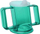 Gotë pini Handycup, 200 ml, me shtojcë për çaj, jeshile transparente