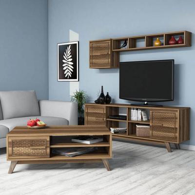 Set mobilie për dhomë ndejeje (HM11852.01)