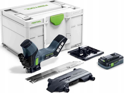 Sharrë izolimi me bateri Festool ISC 240 EB Basic, 18V Li Ion 4.0Ah, gri e zezë
