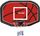 Tabllo basketbolli Victoria Sport Pure 2 Improve, 110x73x3 cm, unazë 45 cm, e kuqe e zezë