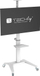 Karrocë dyshemeje për TV Techly ICA-TR48W, 37"-70", alumini, e bardhë