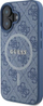 Kapak telefoni Guess GUHMP16MG4GFRB, për iPhone 16 Plus 6.7", MagSafe, blu