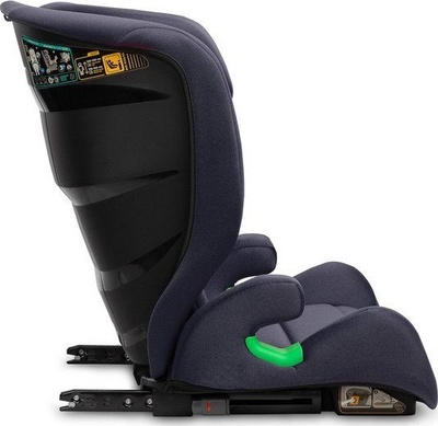 Sedilje makine Caretero NIMBUS I-SIZE, 100-150cm, ISOFIX, blu e errët