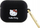 Mbulesë silikoni për AirPods Pro Hello Kitty, likuide, e zezë