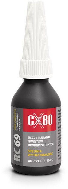 Sealant filetosh CX80 RC69, anaerob, 10ml, i kuq