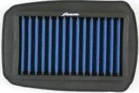 Filtër ajri moto SIMOTA OYA-0128, panel 25x192x129mm, i zi me blu