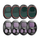 Set filtrash droni Freewell Mavic 4 Pro All Day, 8 copë, ND dhe ND PL, i zi