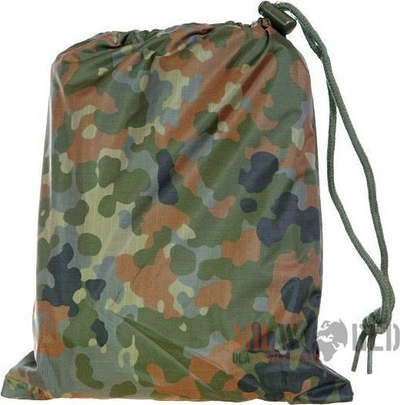 Poncho Mil-Tec Flecktarn kundër shiut, universal, i gjelbër me kamuflazh