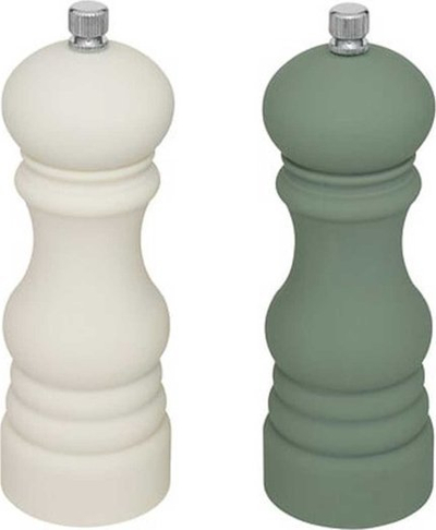 Set mulli për erëza 5FIVE Sensia, 14.5cm, 2 copë, transparent