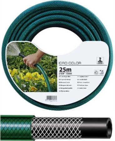 Zorrë kopshti FITT Idro Color, 25m, 15mm, jeshile