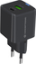 Ngarkues Conceptronic 2 Port GaN, 33W, USB PD QC 3.0 PPS, me kabllo 3 në 1, i bardhë
