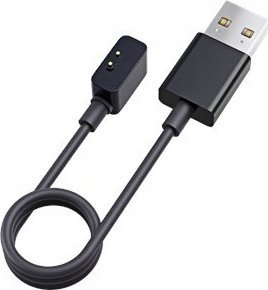 Kabllo karikimi Xiaomi Magnetic, me magnet për orë të mençme, USB, e zezë