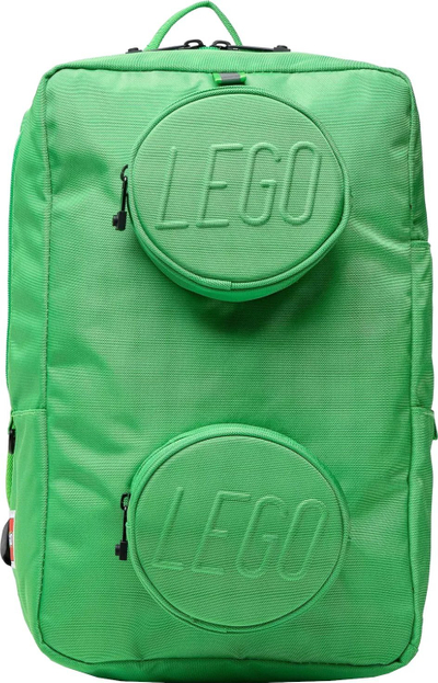 Çantë shpine Lego Brick 1x2 Backpack 20204-0037, 18L, për laptop 16-17", jeshile