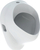 Urinal muri Geberit Felix, furnizim uji nga lart, dalje horizontale ose vertikale, i bardhë