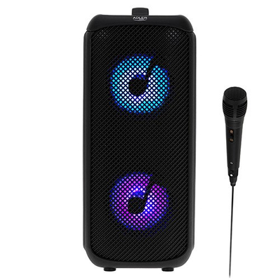 Пренослив звучник Adler AD 1903, 2x5 W, блутут, црн