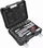 Set çelësash goditës Dedra Hillen & Mohr 17K025A, 25 pjesë, 1/2", i zi