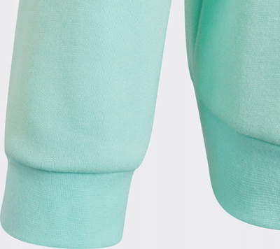 Bluzë sportive për kalamaj Adidas Entrada 22, fleece, mëngë të gjata, mente