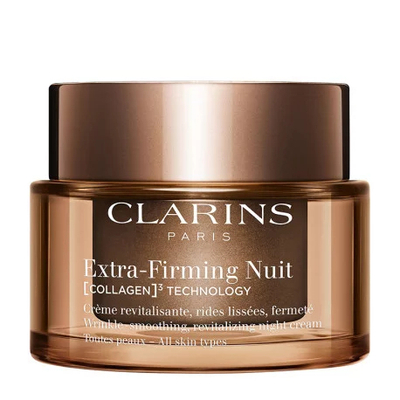 Krem nate forcues për të gjitha llojet e lëkurës Extra-Firming Nuit Collagen Technology (Cream) Clarins, 50 ml