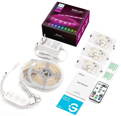 Shirit Govee WiFi Smart LED RGB, 15m + kontrollues