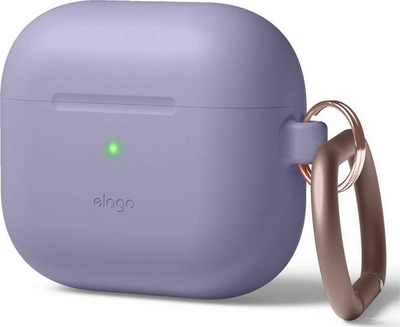 Kuti mbrojtëse Elago Hang për AirPods 3, vjollcë 