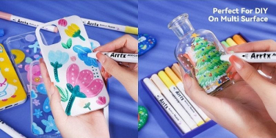 Set markera akrilik Arrtx Acrylic Marker 30B, 30 ngjyra klasike