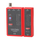 Testues kabllosh UNI-T UT681C, RJ45 RJ11 BNC, profesional, i kuq