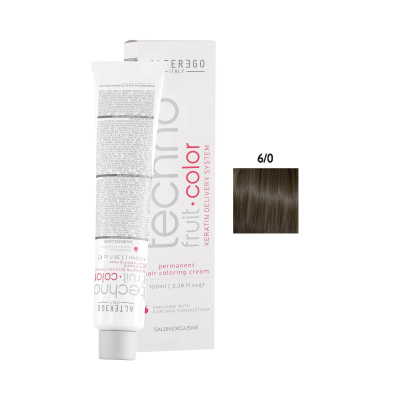 Ngjyrë për flokë Alter Ego Techno Fruit Color, 6/0 Dark Blond, 100 ml