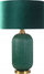Lampë tavoline Light Prestige Tamiza Large, 1xE27, 65cm, jeshile e errët