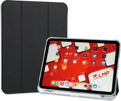 Këllëf tableti LMP SlimCase për iPad 10th Gen 2022, kapak magnetik, mbajtëse stylus-i, i zi
