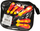 Set kaçavidash të sheshta Xtreme, 6 copë, maje magnetike