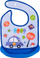 Përparëse fëmijësh Qbib Bib With Pocket Car, material EVA, xhep i poshtëm, shumëngjyrëshe