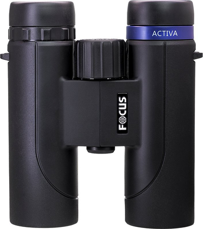 Binokullë Focus Optics Activa 8x32, FMC, trup me gomë, i zi
