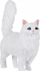 Figurinë mace Ragdoll koleksionuese Mega Creative, 5 cm, plastike, shumëngjyrëshe