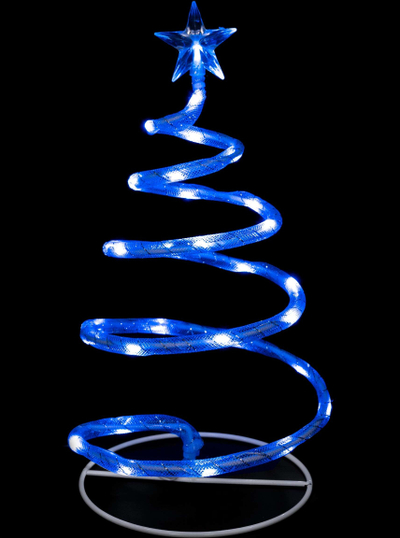 Pemë dekorative LIGHT HOSE Christmas Tree, 30 LED, me bateri, e bardhë