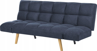Divan krevati INGARO, mekanizëm click clack, stil skandinav, blu navy