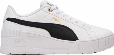 Atlete Puma Karmen Wedge W, platformë e lartë, për femra, të bardha e zeza