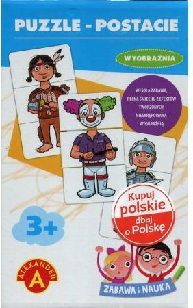 Puzzle Alexander - Karaktere, 3+, 24 elemente