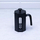 French press për kafe dhe çaj Klausberg, 600ml, xham borosilikat, i zi
