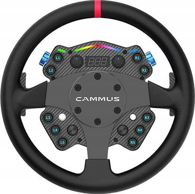 Volan gaming CAMMUS C12 Direct Drive, për PC, për gara me makina (sim racing)