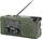Radio portative Kruger&Matz KM0836, solar, power bank 5000mAh, jeshile ushtarake