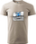 Bluzë uniseks EERINESS T shirt, madhësia S, bezhë