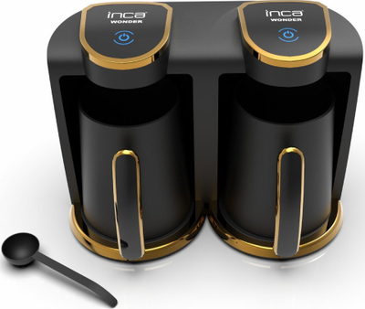 Makine kafeje turke Inca Wonder Series IKM-02, 8 persona, ABS inox, e zezë