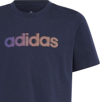 Bluzë Adidas Lin GT Tee Jr IB9139, pambuk, për kalamaj