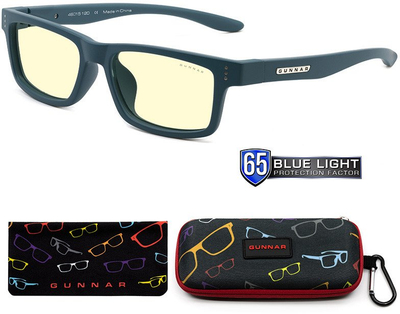 Syze gaming GUNNAR Cruz Kids, mbrojtje dritë blu, kornizë najloni, ngjyrë teal